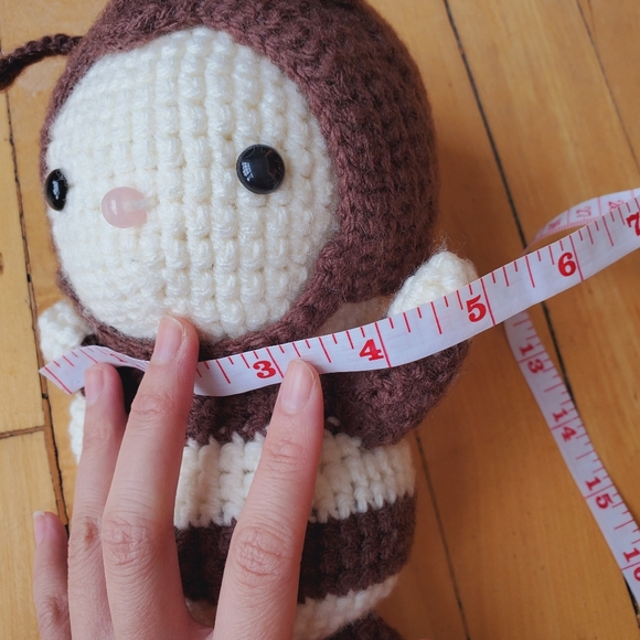Handmade Crocheted Bee - Picture 4 of 5